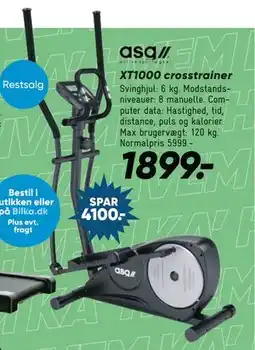 Bilka XT1000 crosstrainer tilbud