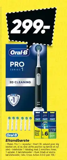 Bilka Eltandbørste tilbud