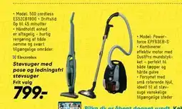 Bilka Støvsuger med pose og ledningsfri støvsuger tilbud