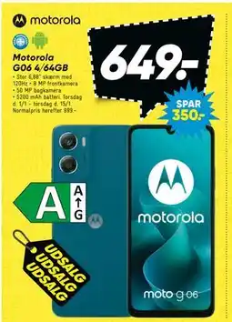 Bilka Motorola G06 4/64GB tilbud