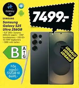 Bilka Samsung Galaxy S25 Ultra 256GB tilbud