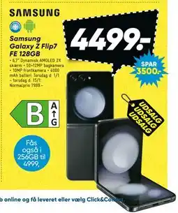 Bilka Samsung Galaxy Z Flip7 FE 128GB tilbud