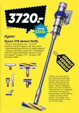 Bilka Dyson V15 detect fluffy tilbud