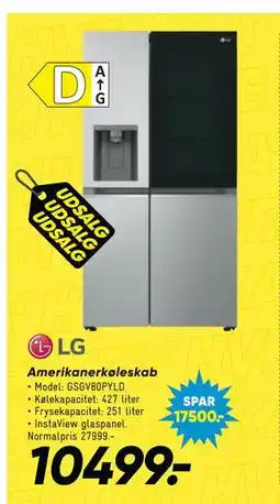 Bilka Amerikanerkøleskab tilbud