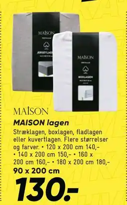 Bilka MAISON lagen tilbud