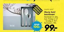 Bilka Marie Sohl bestiksæt tilbud