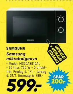 Bilka Samsung mikrobølgeovn tilbud