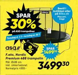 Bilka Nordic Premium 488 trampolin tilbud