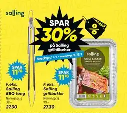 Bilka Spar 30% på Salling grilltilbehør tilbud
