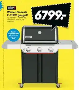 Bilka Weber Genesis E-315W gasgrill tilbud