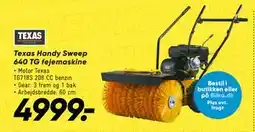 Bilka Texas Handy Sweep 640 TG fejemaskine tilbud
