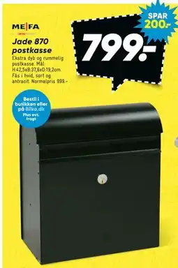 Bilka Jade 870 postkasse tilbud
