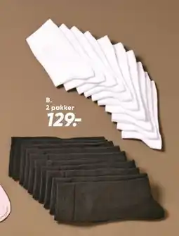 Bilka Footies, strømper eller sneakersstrømper til hele familien tilbud