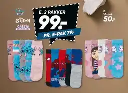 Bilka Strømper med kendte motiver tilbud