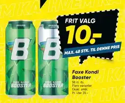 Bilka Faxe Kondi Booster tilbud
