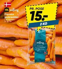 Bilka Danske gulerødder tilbud
