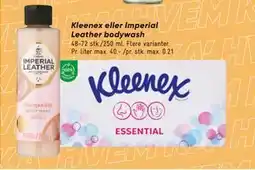 Bilka Kleenex eller Imperial Leather bodywash tilbud