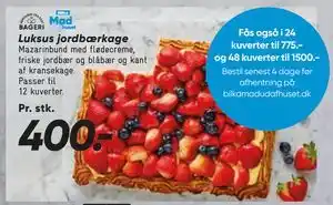 Bilka Luksus jordbærkage tilbud