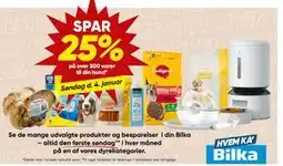 Bilka SPAR 25% på over 300 varer til din hund tilbud
