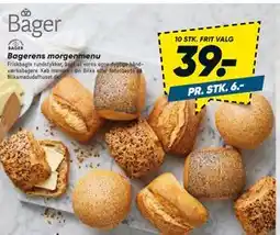 Bilka Bagerens morgenmenu tilbud