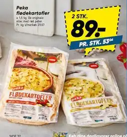 Bilka Peka flødekartofler tilbud