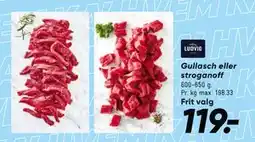 Bilka Gullasch eller stroganoff tilbud