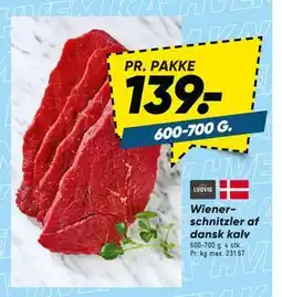 Bilka Wienerschnitzler af dansk kalv tilbud