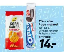 Bilka Kiks- eller kage marked tilbud