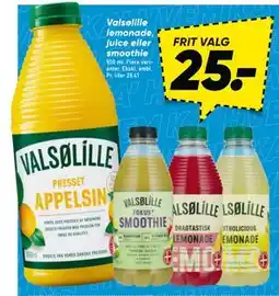 Bilka Valsølille lemonade, juice eller smoothie tilbud
