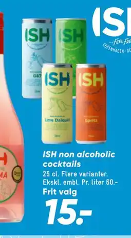 Bilka ISH non alcoholic cocktails tilbud