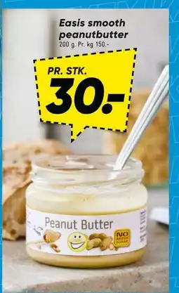 Bilka Easis smooth peanutbutter tilbud