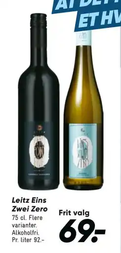 Bilka Leitz Eins Zwei Zero tilbud