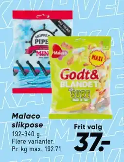 Bilka Malaco slikpose tilbud