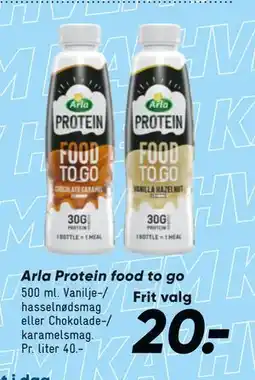 Bilka Arla Protein food to go tilbud
