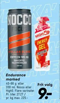 Bilka Endurance marked tilbud