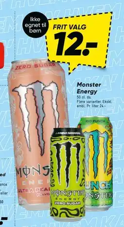 Bilka Monster Energy tilbud