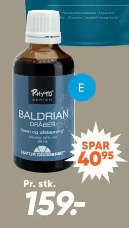 Bilka Natur drogeriet baldrian dråber tilbud
