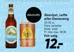 Bilka Skovlyst, Leffe eller Danevang tilbud