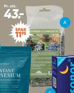 Bilka Natur drogeriet Stress A te tilbud