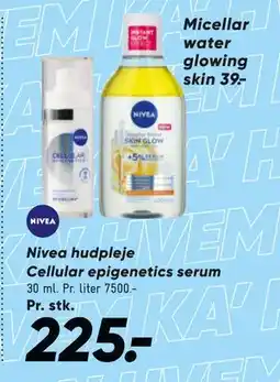 Bilka Nivea hudpleje Cellular epigenetics serum tilbud