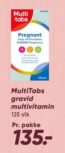 Bilka MultiTabs gravid multivitamin tilbud