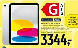 Føtex Apple iPad 11” Wi-Fi 256 GB tilbud