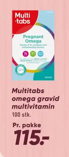 Bilka Multitabs omega gravid multivitamin tilbud