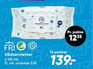 Bilka Vådservietter tilbud