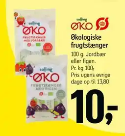Føtex Økologiske frugtstænger tilbud