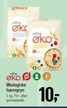 Føtex Økologiske havregryn tilbud