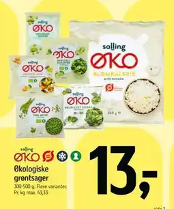 Føtex Økologiske grøntsager tilbud