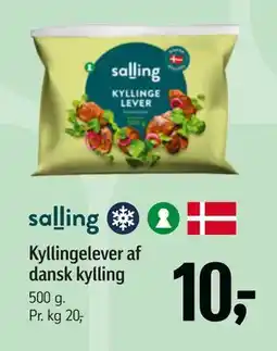 Føtex Kyllingelever af dansk kylling tilbud