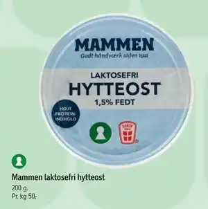 Føtex Mammen laktosefri hytteost tilbud