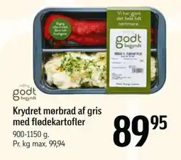 Føtex Krydret mørbrad af gris med flødekartofler tilbud